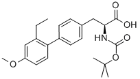 L-2-(BOC-AMINO)-3-(4'-METHOXY-2'-ETHYLBIPHENYL-4-YL)PROPANOIC ACID CAS#: 872142-88-6