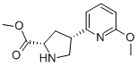 L-PROLINE, 4-(6-METHOXY-2-PYRIDINYL)-, METHYL ESTER, (4S)- CAS#: 835923-28-9