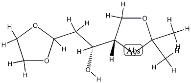 L-erythro-Pentose, 2-deoxy-4,5-O-(1-methylethylidene)-, cyclic 1,2-ethanediyl acetal (9CI) CAS#: 817621-87-7