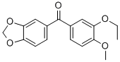 METHANONE, 1,3-BENZODIOXOL-5-YL(3-ETHOXY-4-METHOXYPHENYL)- CAS#: 851958-67-3