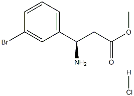 METHYL (3R)-3-AMINO-3-(3-BROMOPHENYL)PROPANOATE HYDROCHLORIDE CAS#: 845909-00-4