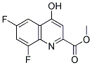 METHYL 6,8-DIFLUORO-4-HYDROXYQUINOLINE-2-CARBOXYLATE CAS#: 887589-28-8