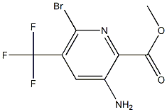 Methyl 3-amino-6-bromo-5-(trifluoromethyl)picolinate CAS#: 866775-18-0