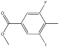 Methyl 3-fluoro-5-iodo-4-Methylbenzoate CAS#: 861905-21-7