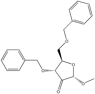 Methyl 3,5-di-O-benzyl-2-keto-alpha-D-ribofuranoside CAS#: 885592-69-8
