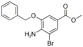 Methyl 4-amino-3-(benzyloxy)-5-bromobenzenecarboxylate CAS#: 881909-58-6