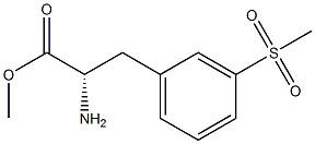 Methyl (s)-2-aMino-3-(3-(Methylsulfonyl)phenyl)propanoate CAS#: 851785-28-9