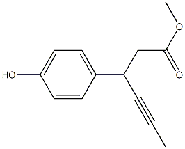 Methyl3-(4-hydroxyphenyl)hex-4-ynoate CAS#: 865234-02-2