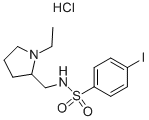 N-(1-ETHYL-PYRROLIDIN-2-YLMETHYL)-4-IODO-BENZENESULFONAMIDE HYDROCHLORIDE CAS#: 864759-53-5