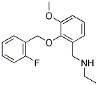 N-(2-((2-FLUOROBENZYL)OXY)-3-METHOXYBENZYL)ETHANAMINE CAS#: 861452-01-9