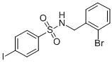 N-(2-BROMO-BENZYL)-4-IODO-BENZENESULFONAMIDE CAS#: 850349-14-3