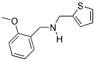 N-(2-METHOXYBENZYL)-N-(THIEN-2-YLMETHYL)AMINE CAS#: 869947-86-4