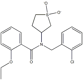 N-(2-chlorobenzyl)-N-(1,1-dioxidotetrahydro-3-thienyl)-2-ethoxybenzamide CAS#: 877646-25-8