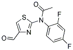 N-(2,4-DIFLUOROPHENYL)-N-(4-FORMYL-1,3-THIAZOL-2-YL)ACETAMIDE CAS#: 854035-88-4