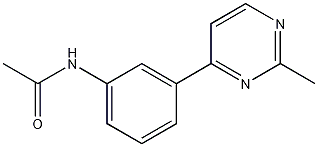 N-(3-(2-methylpyrimidin-4-yl)phenyl)acetamide CAS#: 874774-02-4