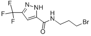 N-(3-BROMOPROPYL)-3-(TRIFLUOROMETHYL)-1H-PYRAZOLE-5-CARBOXAMIDE CAS#: 877402-84-1