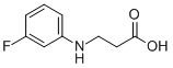 N-(3-FLUOROPHENYL)-3-AMINOPROPIONIC ACID CAS#: 885275-89-8