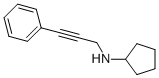 N-(3-PHENYLPROP-2-YNYL)CYCLOPENTANAMINE CAS#: 880804-47-7