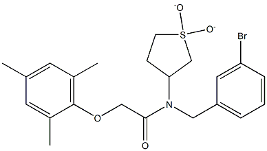 N-(3-bromobenzyl)-N-(1,1-dioxidotetrahydro-3-thienyl)-2-(mesityloxy)acetamide CAS#: 862193-63-3