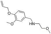 N-(4-(ALLYLOXY)-3-METHOXYBENZYL)-2-METHOXYETHANAMINE CAS#: 880811-98-3