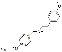 N-(4-(ALLYLOXY)BENZYL)-2-(4-METHOXYPHENYL)ETHANAMINE CAS#: 880807-60-3
