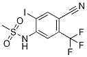N-(4-Cyano-2-iodo-5-(trifluoromethyl)-phenyl)methanesulfonamide CAS#: 868692-62-0