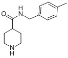 N-(4-METHYLBENZYL)PIPERIDINE-4-CARBOXAMIDE CAS#: 884497-60-3