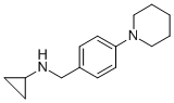 N-(4-PIPERIDIN-1-YLBENZYL)CYCLOPROPANAMINE CAS#: 857283-76-2