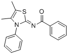 N-(4,5-DIMETHYL-3-PHENYL-3H-THIAZOL-2-YLIDENE)-BENZAMIDE CAS#: 860683-32-5