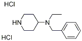 N-Benzyl-N-ethyl-4-piperidinamine dihydrochloride CAS#: 871112-87-7