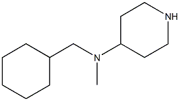 N-(CYCLOHEXYLMETHYL)-N-METHYL-4-PIPERIDINAMINE CAS#: 868770-08-5