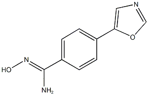 N-Hydroxy-4-oxazol-5-ylbenzamidine CAS#: 860649-01-0
