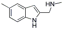 N-METHYL-1-(5-METHYL-1H-INDOL-2-YL)-METHANAMINE CAS#: 883538-47-4