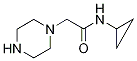 N-cyclopropyl-2-(1-piperazinyl)acetamide(SALTDATA: HCl) CAS#: 847783-37-3