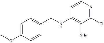 N4-(4-methoxybenzyl)-2-chloropyridine-3,4-diamine CAS#: 881844-10-6