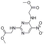N,N'-(5-nitro-pyrimidine-2,4-diyl)-bis-glycine-dimethyl ester CAS#: 875232-96-5