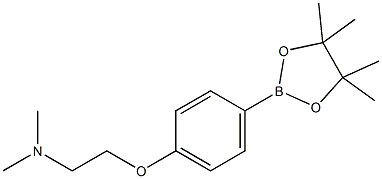 N,N-Dimethyl-2-(4-(4,4,5,5-tetramethyl-1,3,2-dioxaborolan-2-yl)phenoxy)ethanamine CAS#: 873078-93-4