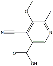 Nicotinic acid, 4-cyano-5-methoxy-6-methyl- (4CI) CAS#: 861045-18-3
