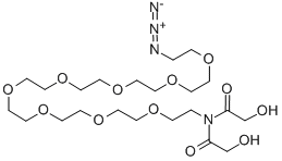 O-(2-AZIDOETHYL)-O-(2-(DIGLYCOLYL-AMINO)ETHYL)EG-7 CAS#: 846549-37-9