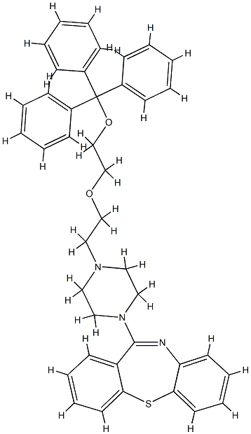 O-TriphenylMethoxy Quetiapine CAS#: 844639-06-1