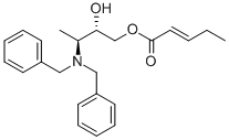 PENT-2-ENOIC ACID (2S,3S)-3-DIBENZYLAMINO-2-HYDROXYBUTYL ESTER CAS#: 871948-97-9