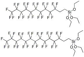 PERFLUORODODECYL-1H,1H,2H,2H-TRIETHOXYSILANE-PERFLUOROTETRADECYL-1H,1H,2H,2H-TRIETHOXYSILANE CAS#: 853403-04-0