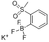 POTASSIUM (2-METHYLSULFONYLPHENYL)TRIFLUOROBORATE CAS#: 850623-65-3