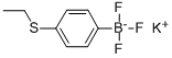 POTASSIUM (4-ETHYLTHIOPHENYL)TRIFLUOROBORATE CAS#: 850623-75-5