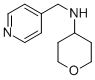 PYRIDIN-4-YLMETHYL-(TETRAHYDRO-PYRAN-4-YL)-AMINE CAS#: 885277-39-4