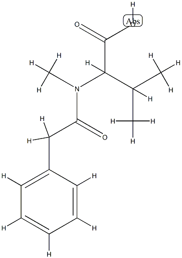 Phenaceturic acid, -alpha--isopropyl--bta--methyl- (5CI) CAS#: 859800-36-5