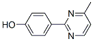 Phenol, 4-(4-methyl-2-pyrimidinyl)- (9CI) CAS#: 856906-00-8