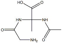 Propionic acid, 2-acetamido-2-(2-aminoacetamido)- (5CI) CAS#: 857226-13-2