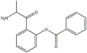Propiophenone, -alpha--amino-o-hydroxy-, benzoate (3CI) CAS#: 856073-38-6