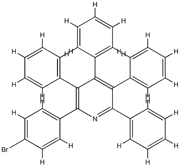 Pyridine, 2-(4-broMophenyl)-3,4,5,6-tetraphenyl- CAS#: 856850-21-0